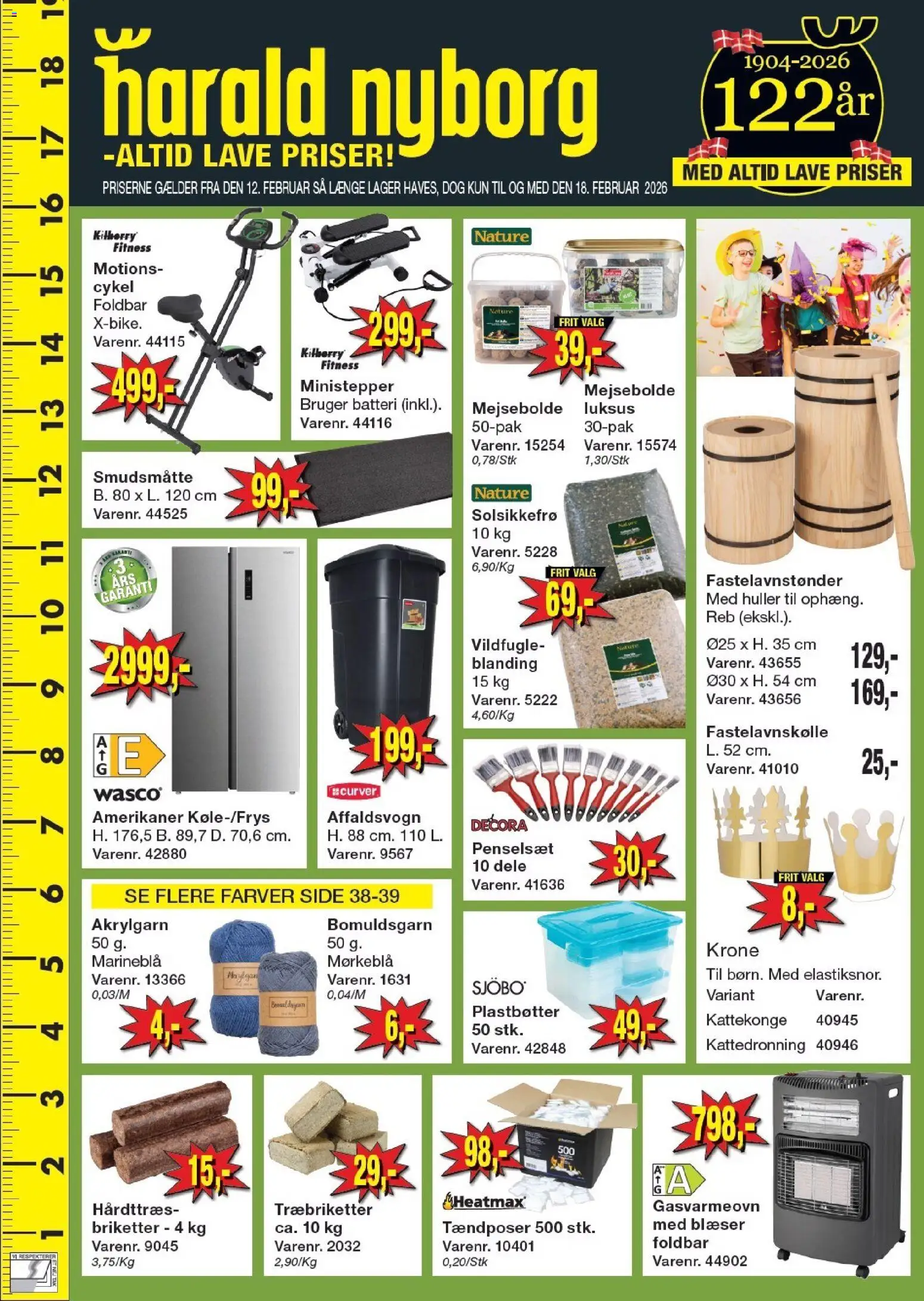 Harald Nyborg - Tilbudsavis - side 1- gyldig fra 12/02/2026