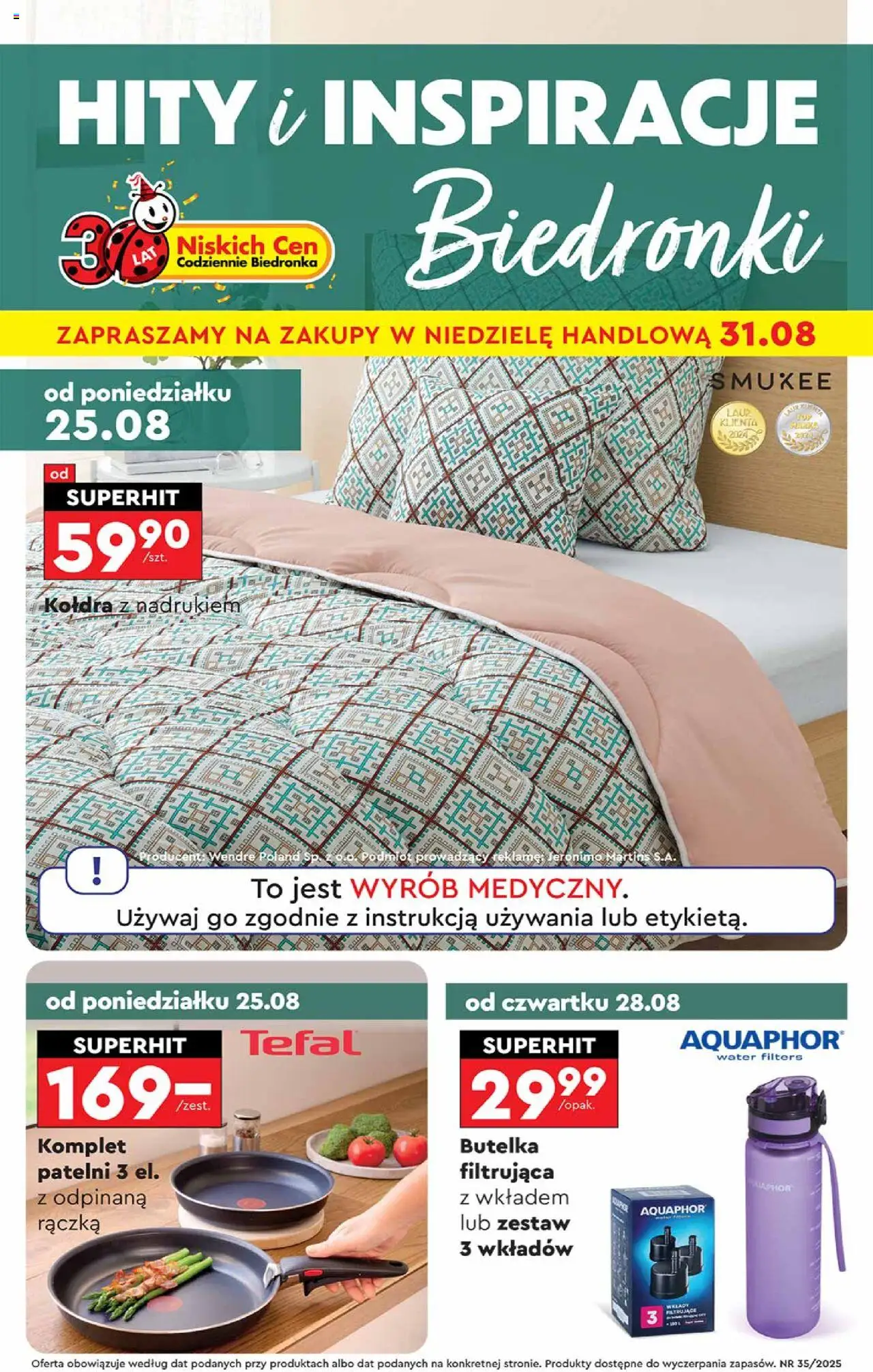 Biedronka gazetka - Hity i inspiracje - strona 1- ważny od 25.08.2025