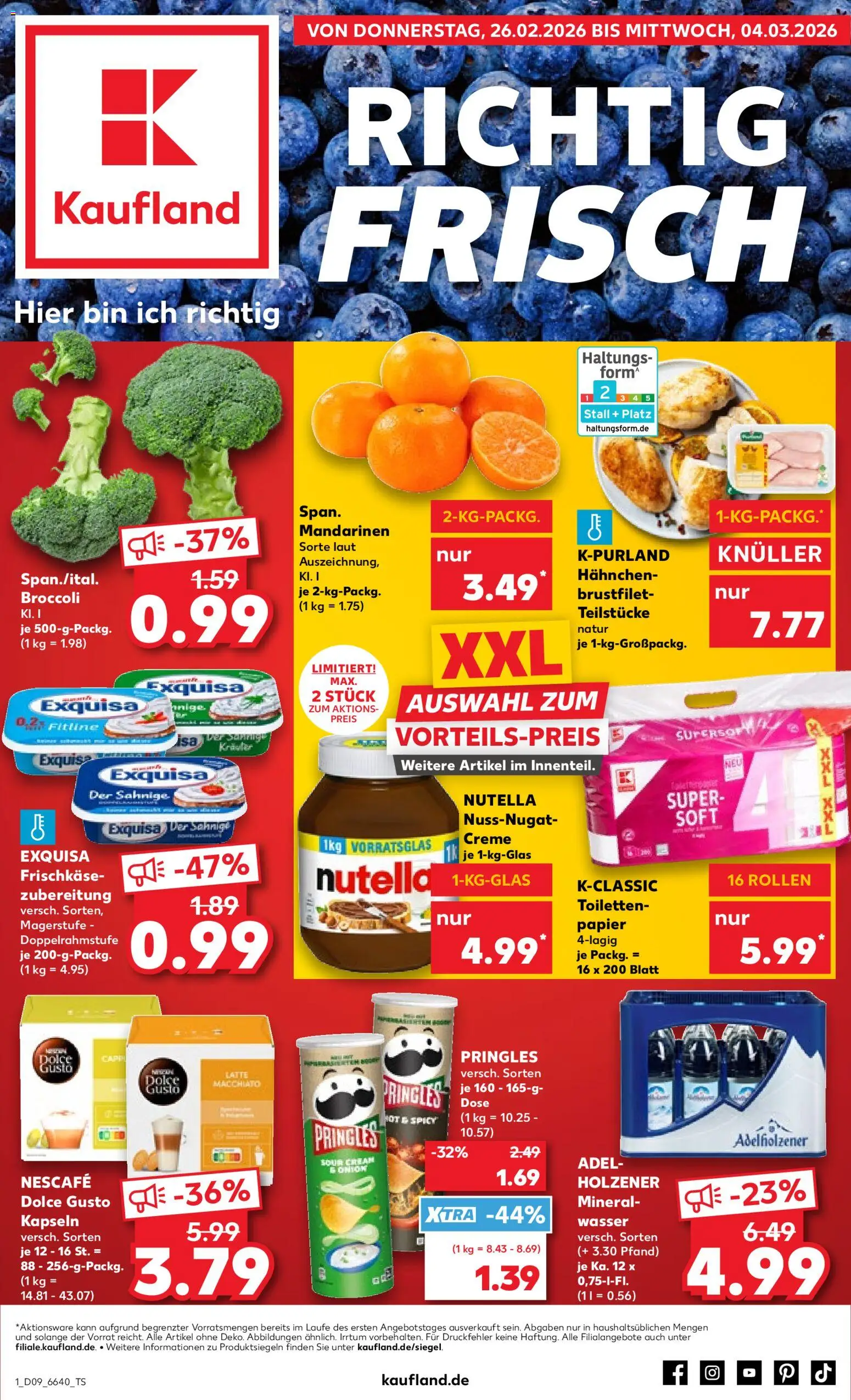 Kaufland Prospekt 	 - Seite 1 - gültig ab 26.02.2026
