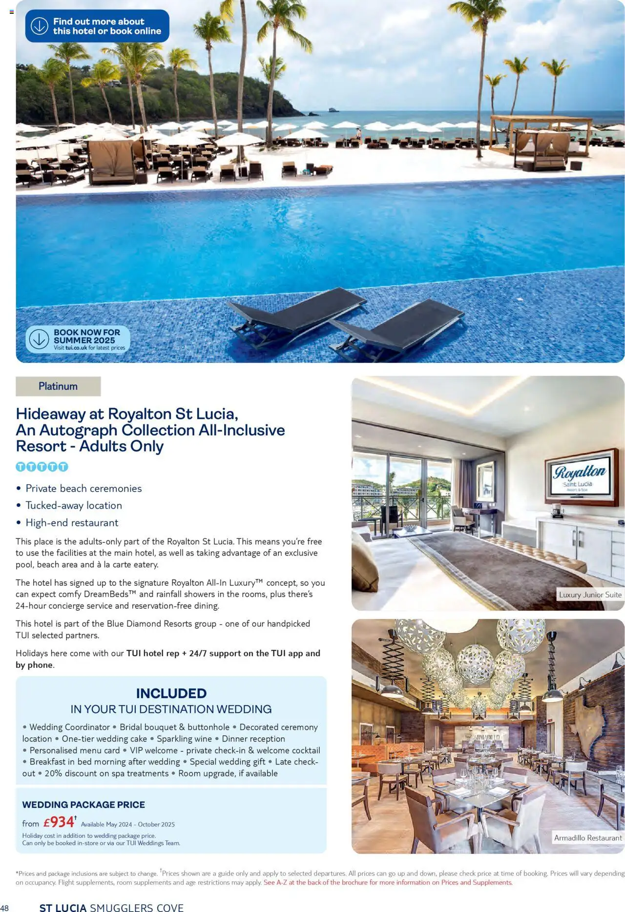TUI - Weddings - page 48- valid from 01/05/2024