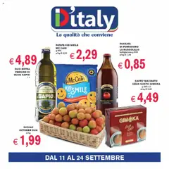 Anteprima Coal D'Italy catalogo valida dal 11/09/2025