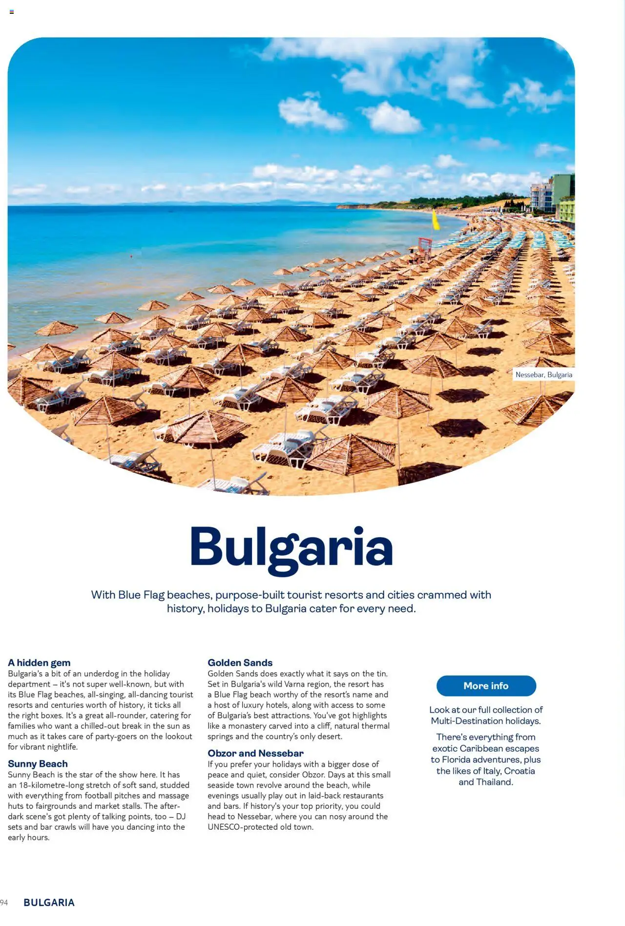TUI - Turkey & Bulgaria - page 94- valid from 01/05/2025
