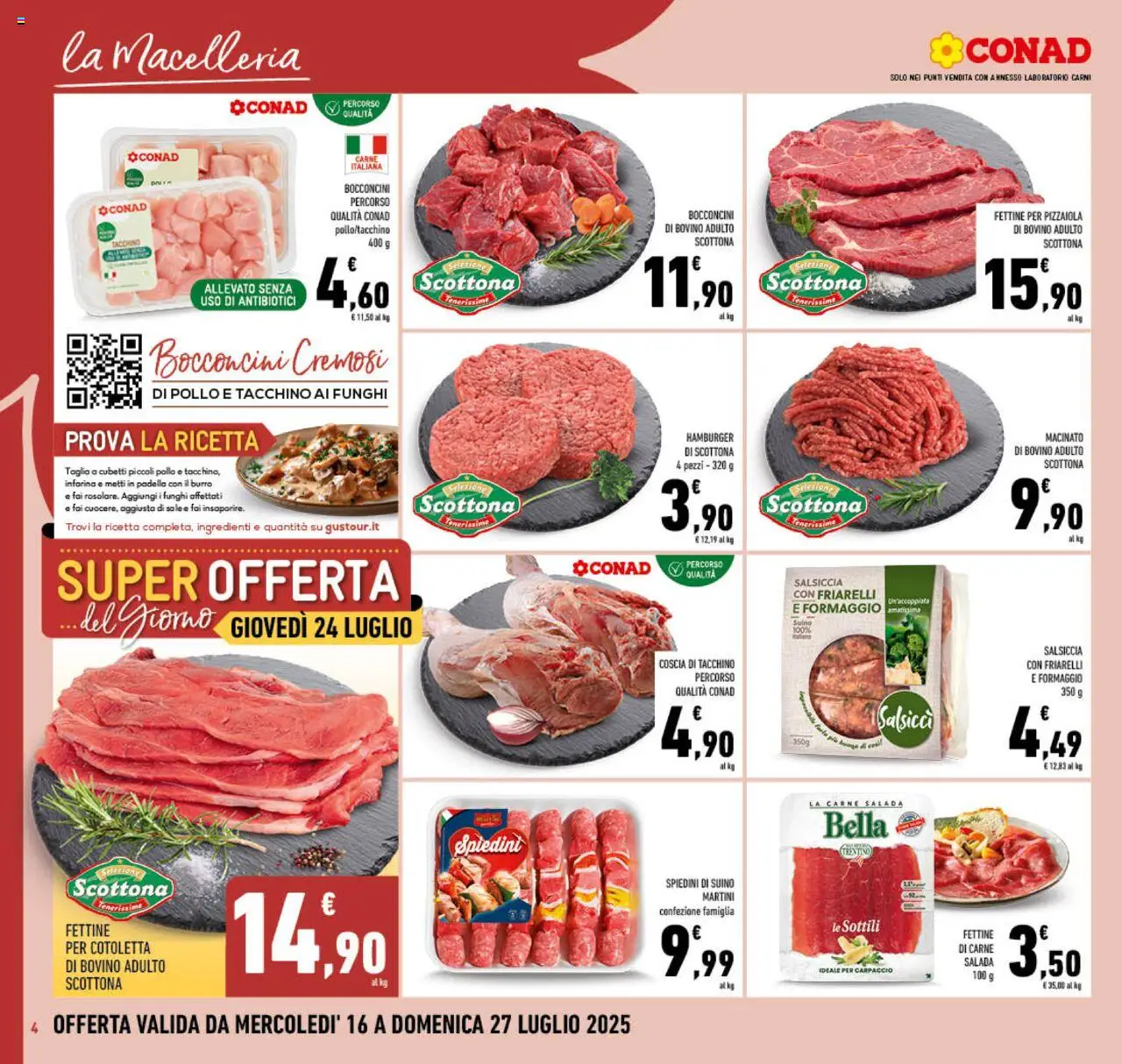 Conad Campania catalogo - pagina 4 - valido dal 16/07/2025