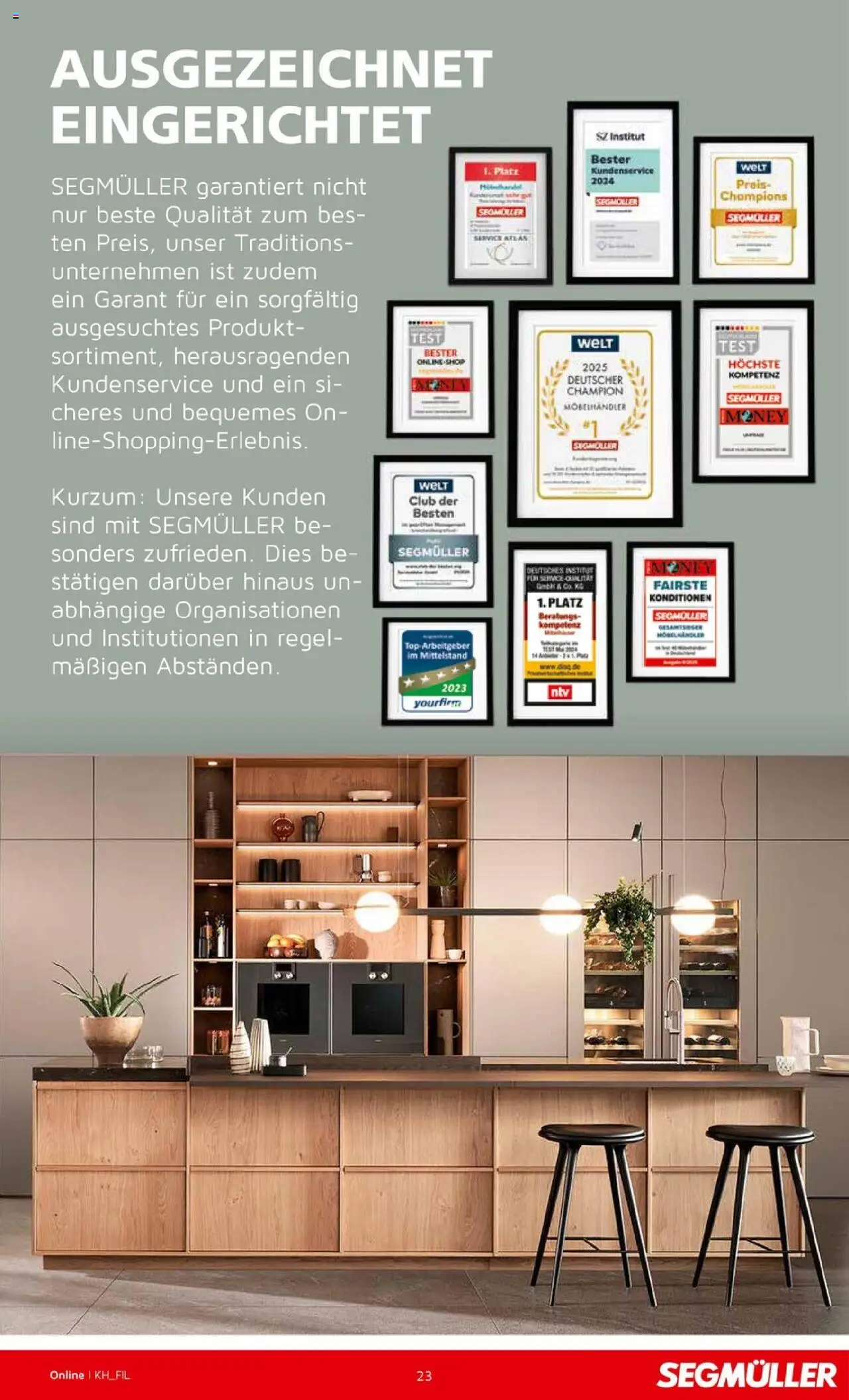 Segmüller Küchenkatalog - Seite 23 - gültig ab 16.09.2025