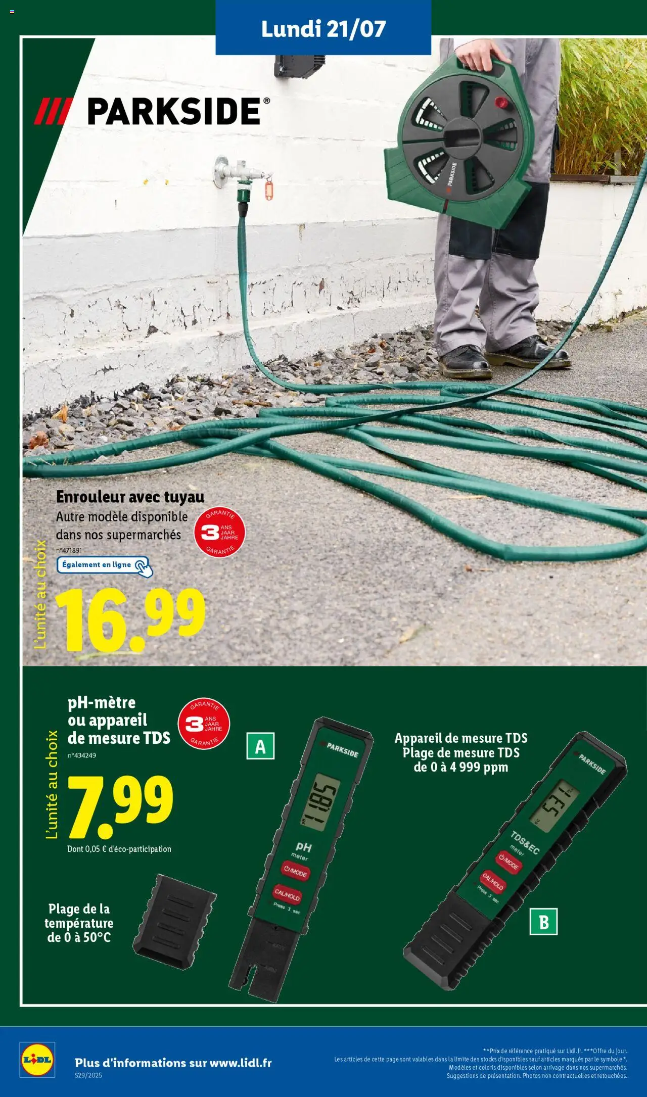 LIDL catalogue semaine 28 - page 64 - valable à partir du 17/07/2025