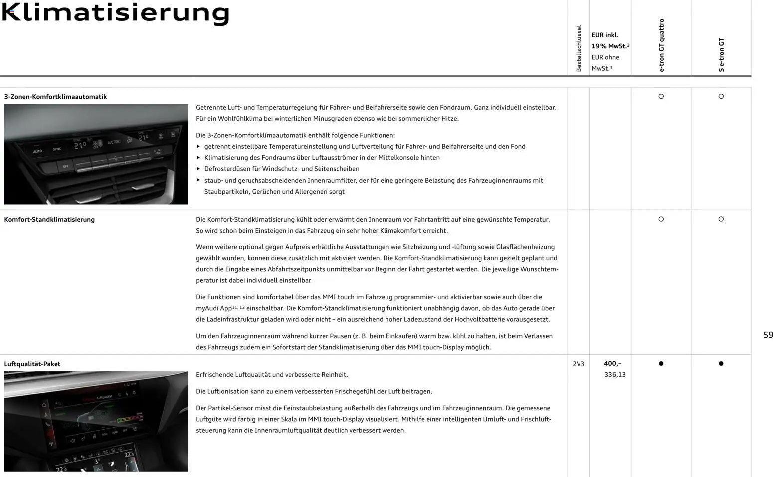 Audi e-tron GT - Seite 59 - gültig ab 28.10.2025