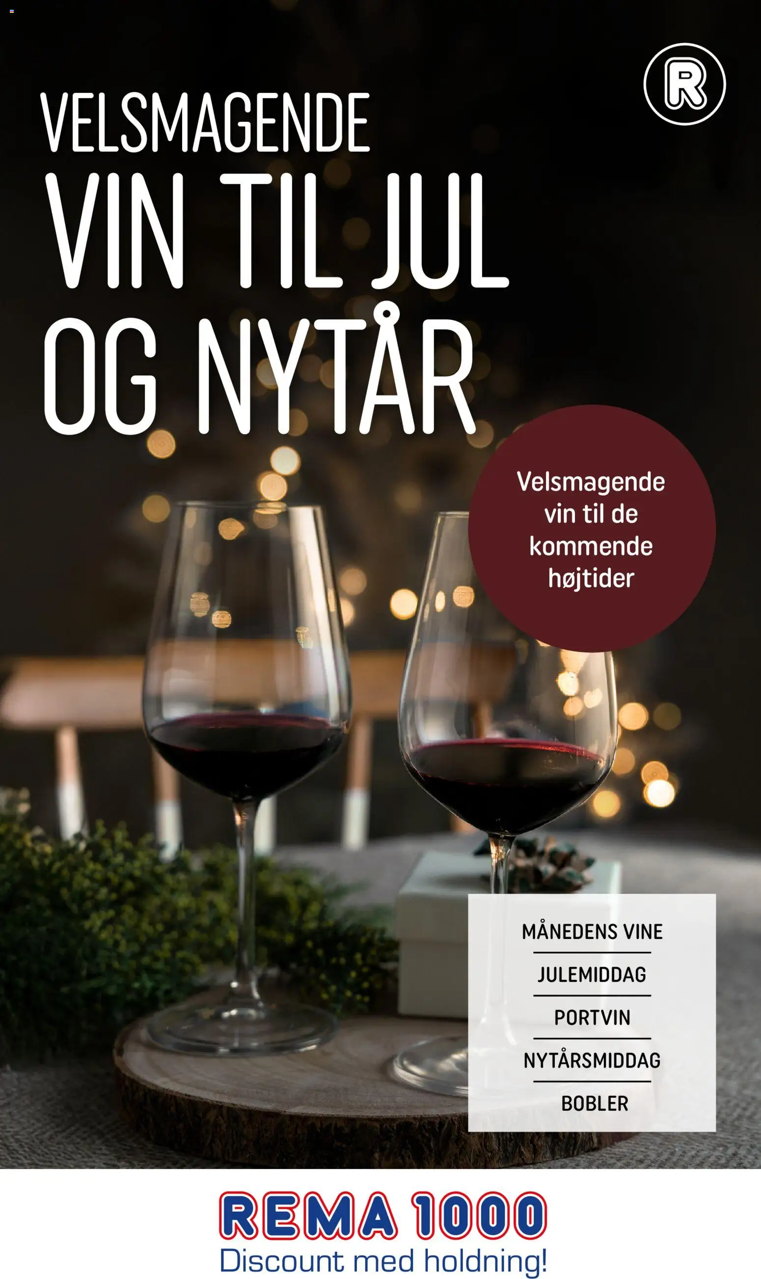 Rema 1000 - Velsmagende vin til jul og nytår - side 1- gyldig fra 08/12/2025