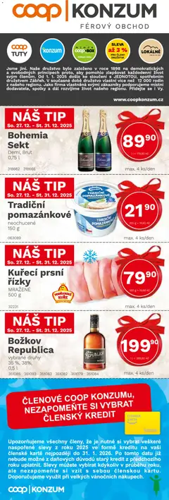 Náhled Konzum leták platný od 27.12.2025