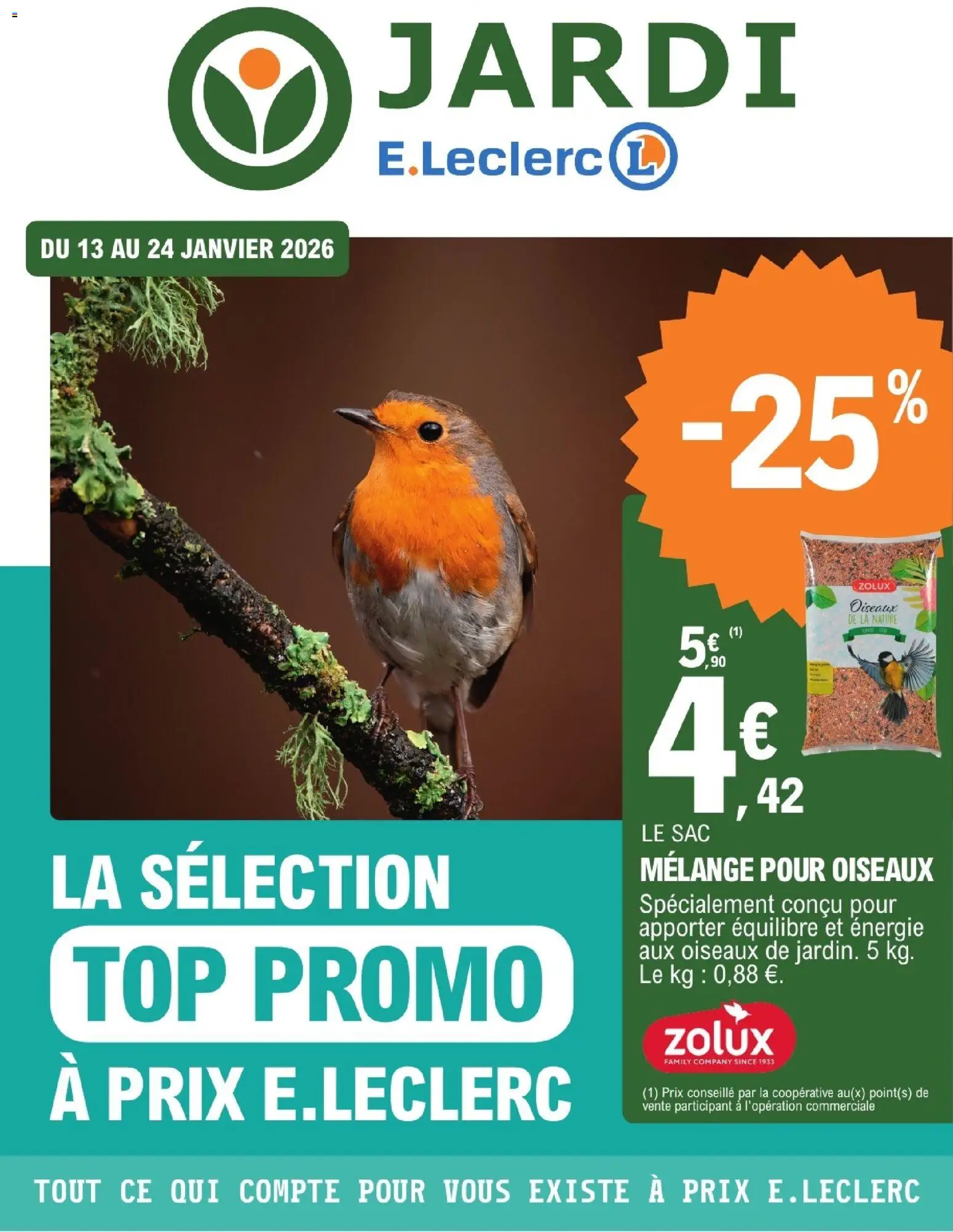 Brico E.Leclerc - Trafic animalerie  - page 1 - valable à partir du 13/01/2026