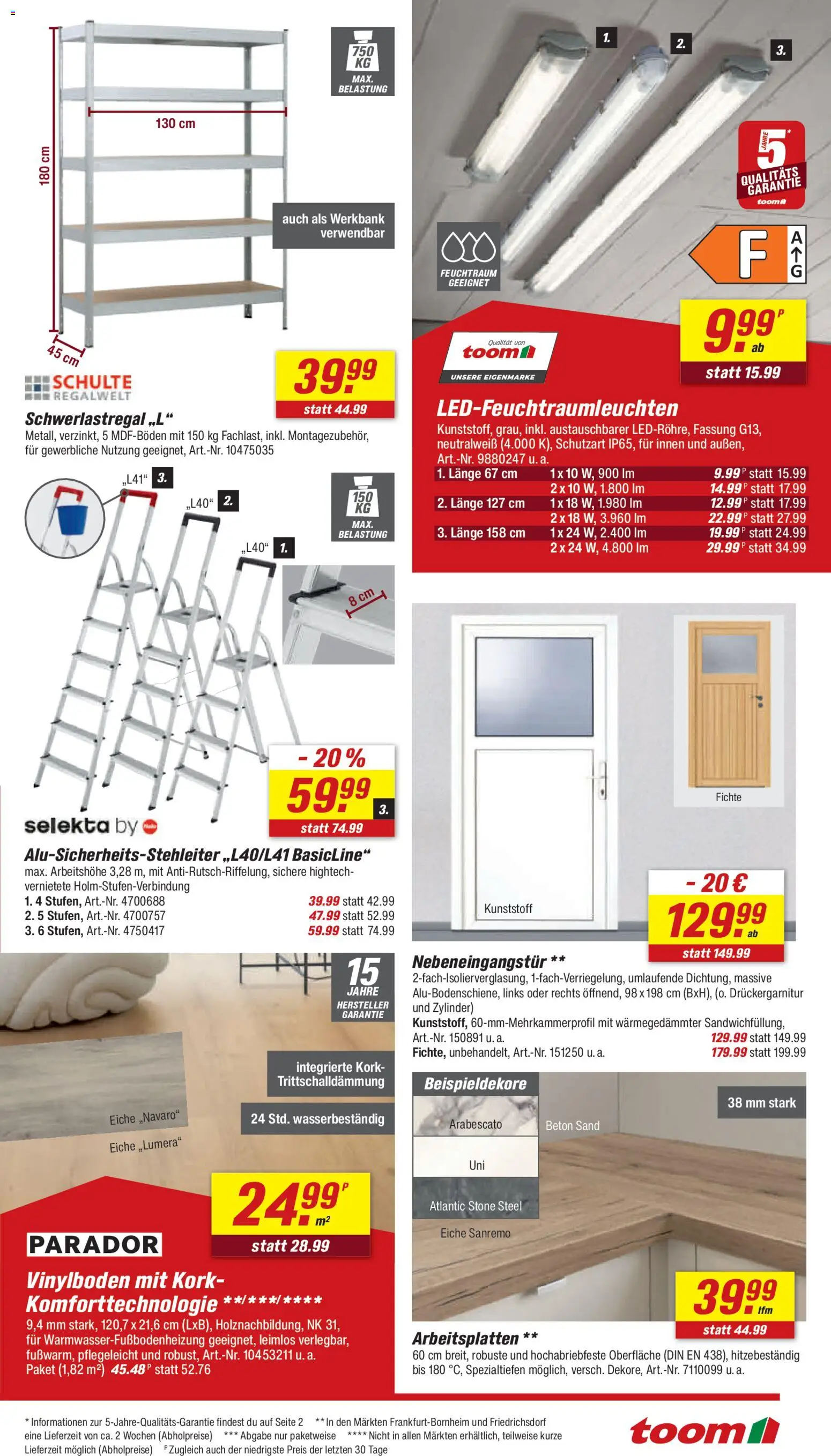 Toom Baumarkt Prospekt 	 - Seite 9 - gültig ab 28.02.2026