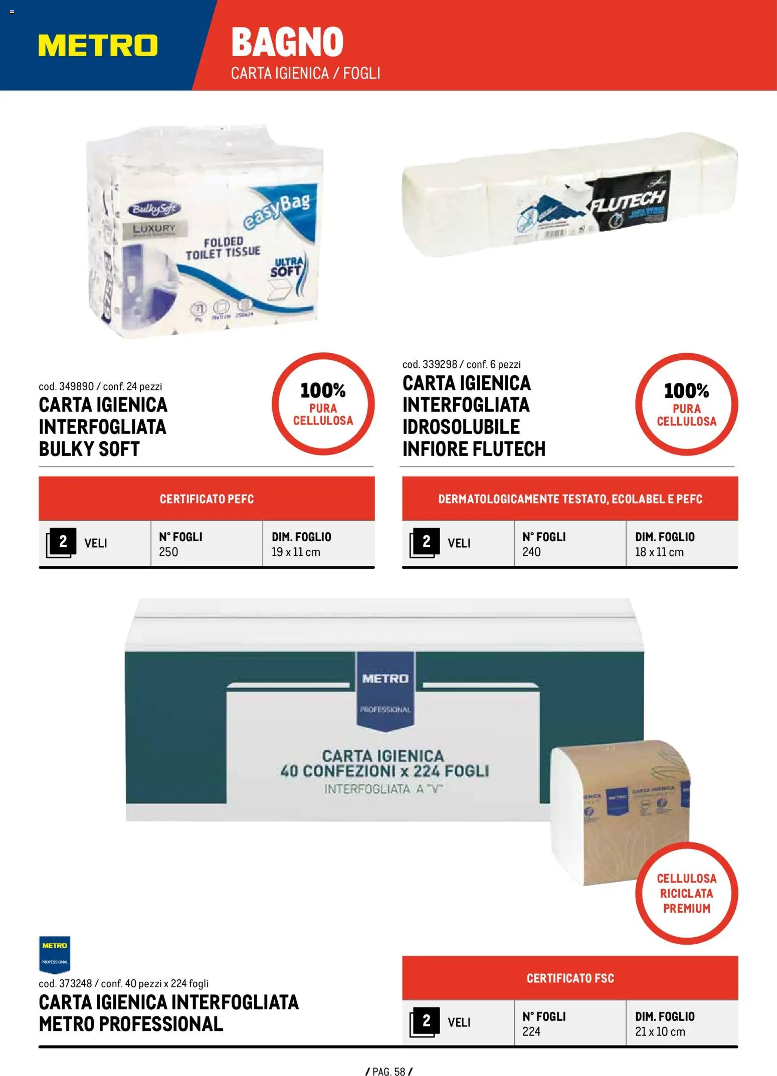 Metro Detergenza catalogo - pagina 58 - valido dal 07/01/2026