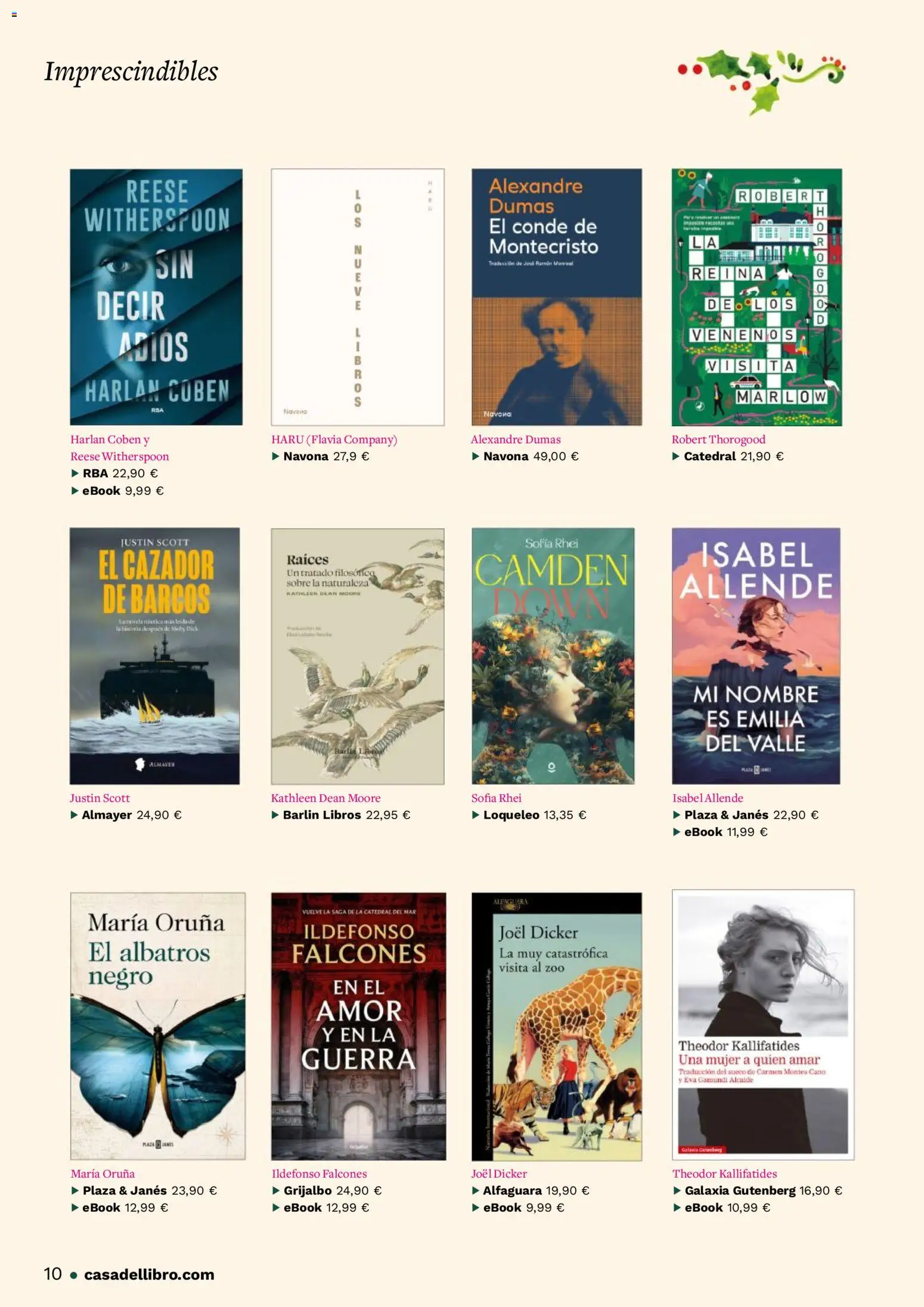 Casa del libro folleto - Página de 10 - Válido desde 01/11/2025