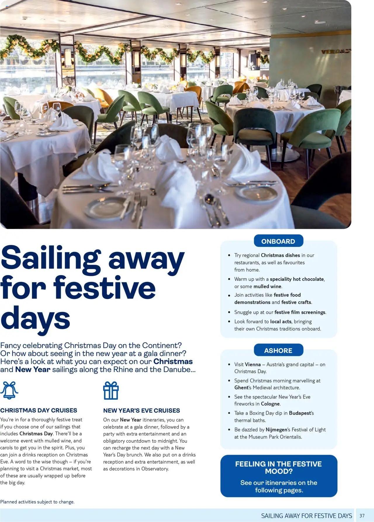 TUI - River Cruises NOVEMBER 2026 – APRIL 2027 - page 37- valid from 01/07/2026