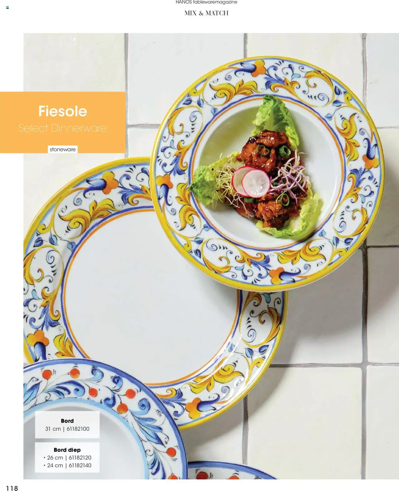 Hanos - Tableware magazine 2025-2026 - page 118- valid from 01-09-2025