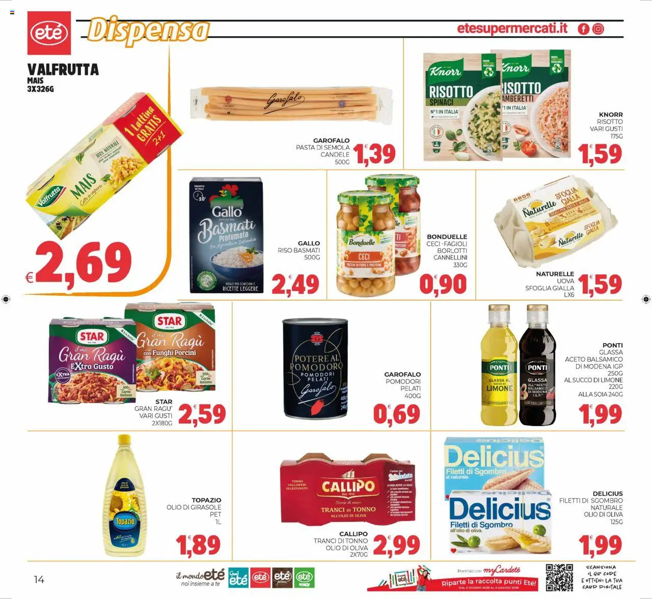 Volantino Eté	 - pagina 14 - valido dal 15/07/2025
