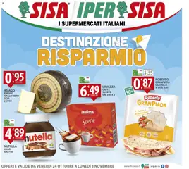 Anteprima Volantino SISA	 valida dal 24/10/2025