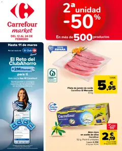 Vista previa del folleto Carrefour Market folleto válido desde 12/02/2026