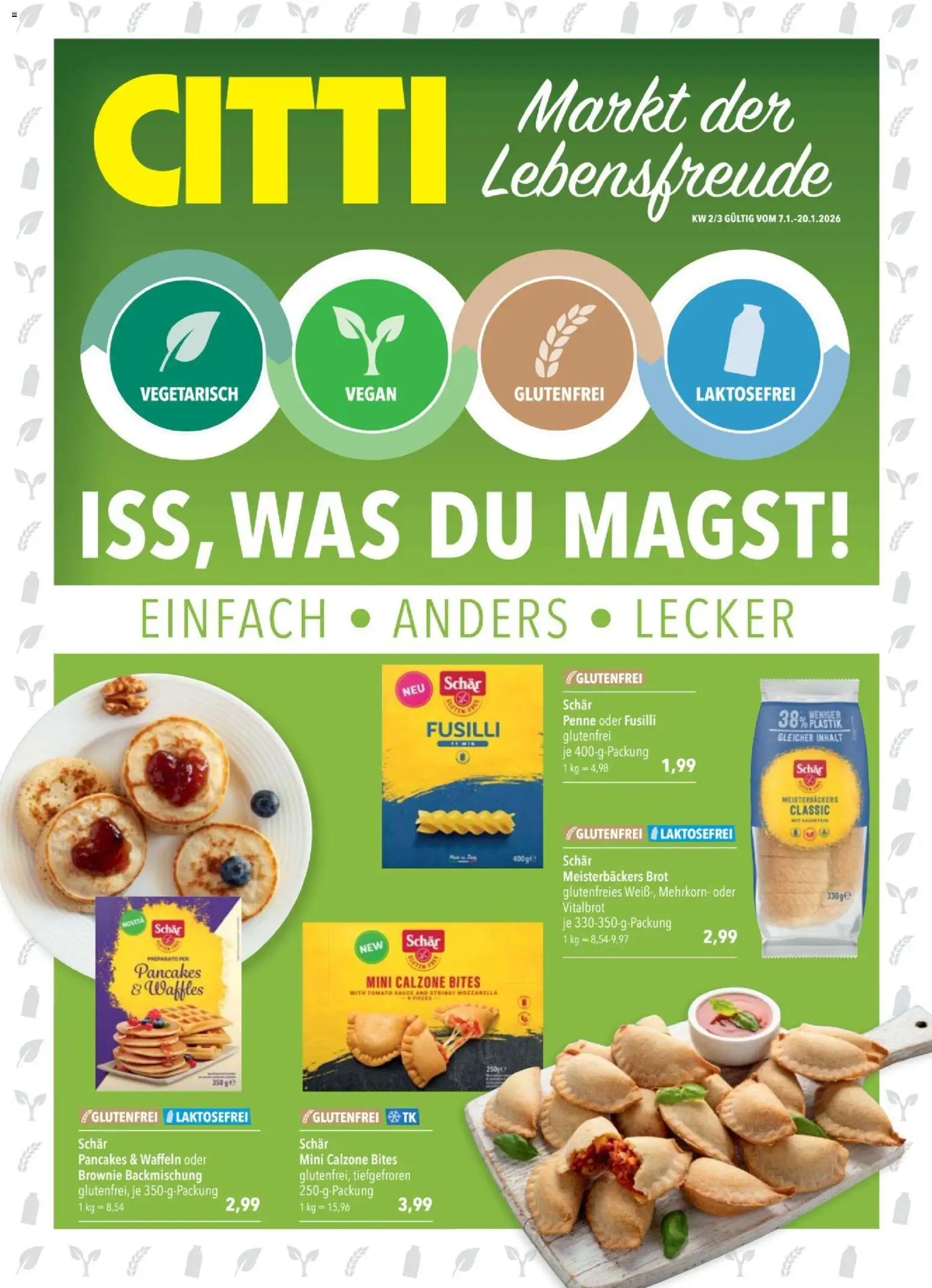 CITTI - Økologiske varer - side 1- gyldig fra 07/01/2026