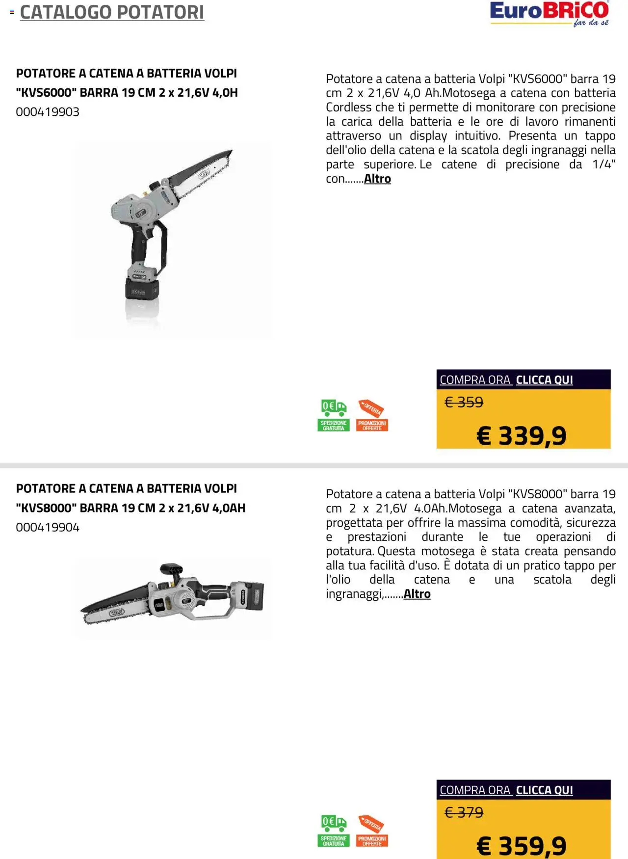 Eurobrico Potatori catalogo - pagina 19 - valido dal 23/07/2025