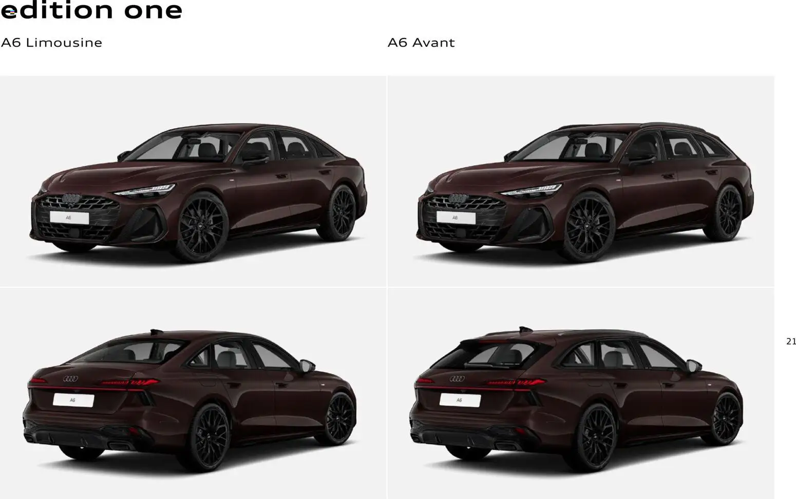 Audi A6 - Seite 21 - gültig ab 28.10.2025