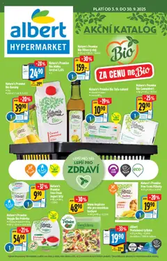 Náhled Albert leták - Hypermarket - Bio platný od 03.09.2025