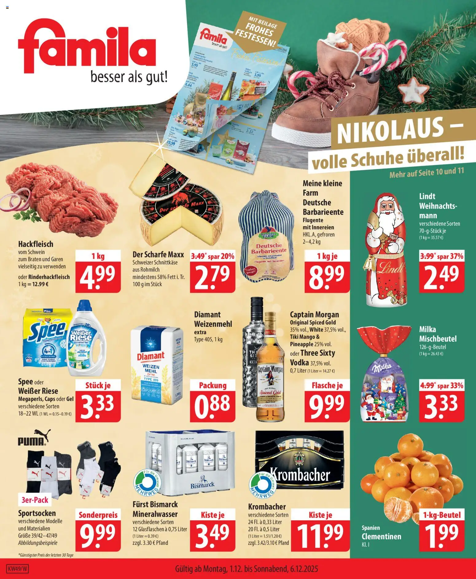 Famila Prospekt 	 - Seite 1 - gültig ab 01.12.2025