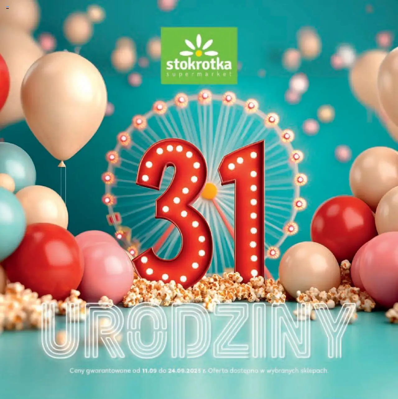 Stokrotka Gazetka - Urodziny - strona 1- ważny od 11.09.2025
