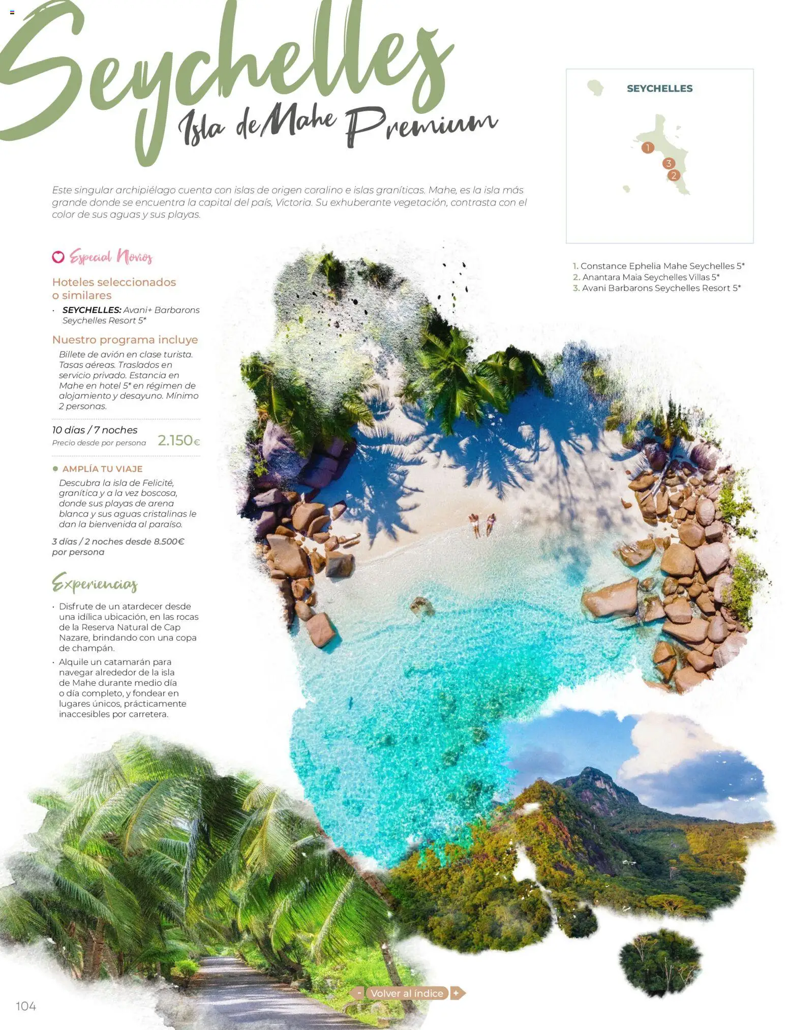 Viajes El Corte Inglés - Catálogo Tourmundial Premium - Página de 106 - Válido desde 01/01/2026