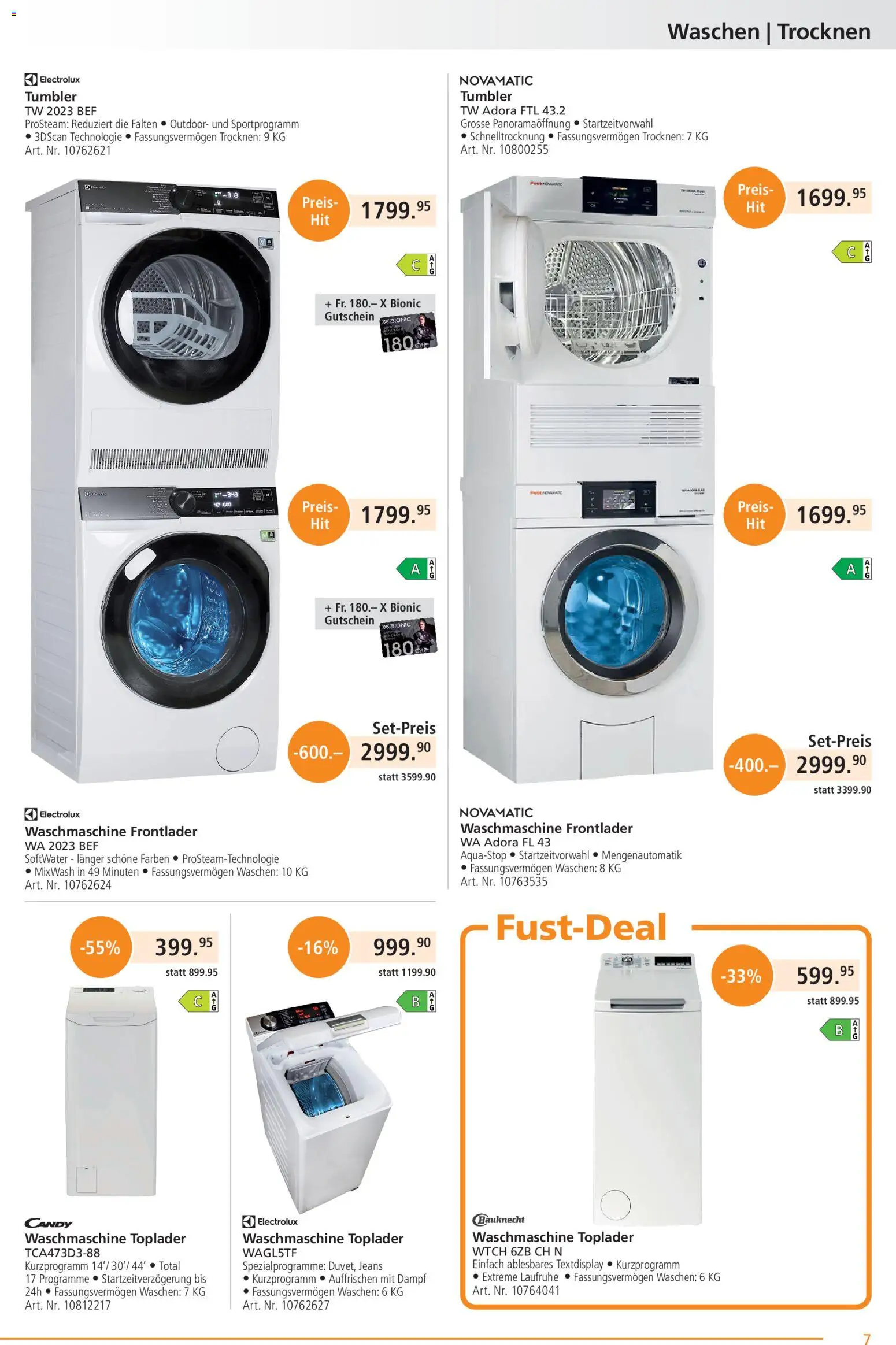 Fust aktionen - page 7- valid from 23.03.2026