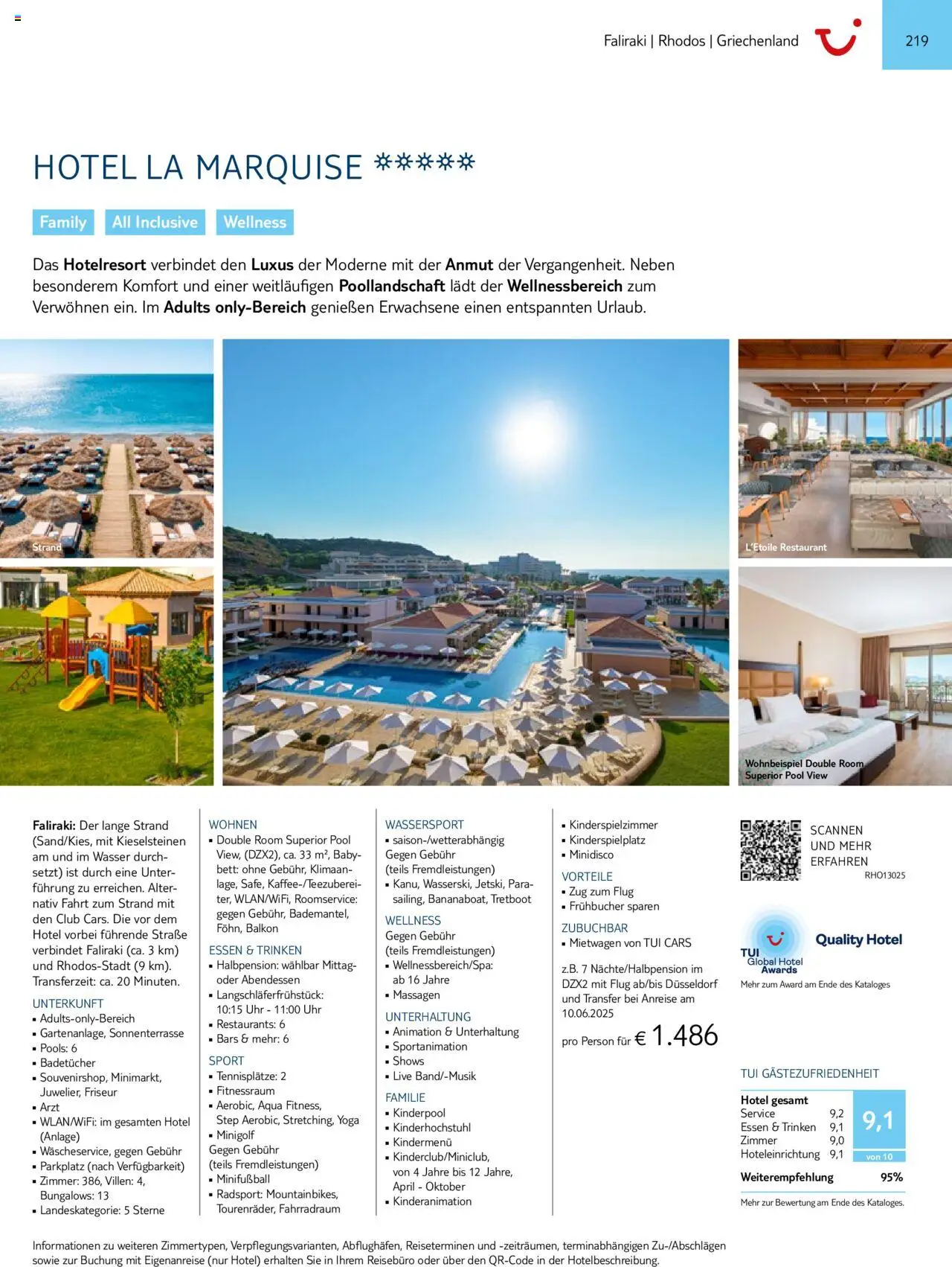 TUI  Südeuropa & Nordafrika 2025/26 - Seite 219 - gültig ab 01.01.2025