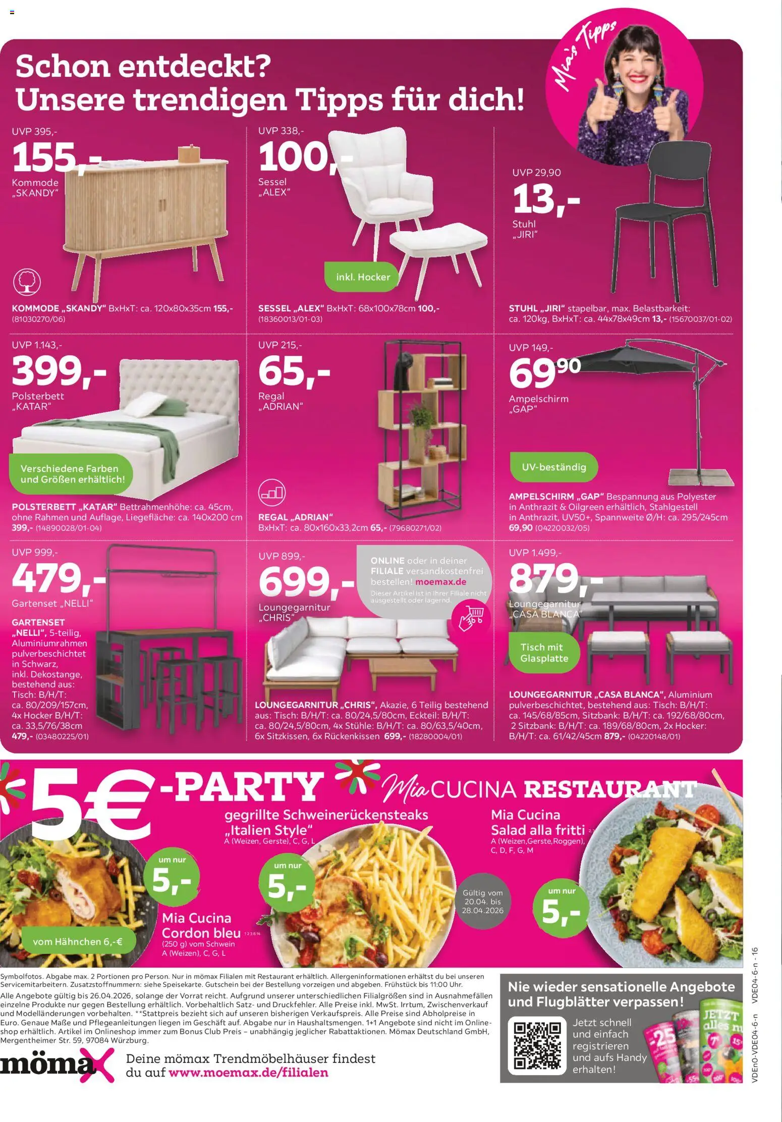 Mömax Prospekt 	 - Seite 16 - gültig ab 20.04.2026