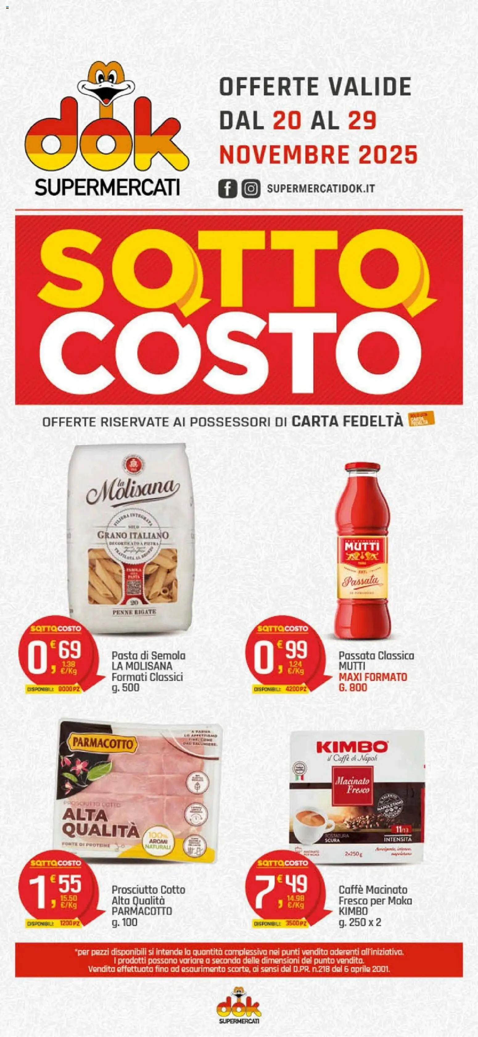 DOK San Giorgio a Cremano catalogo - pagina 1 - valido dal 20/11/2025