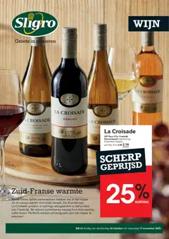 Sligro - Wijn geldig vanaf 30-10-2025