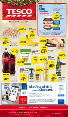 Náhled Tesco leták - Hypermarket platný od 12.11.2025