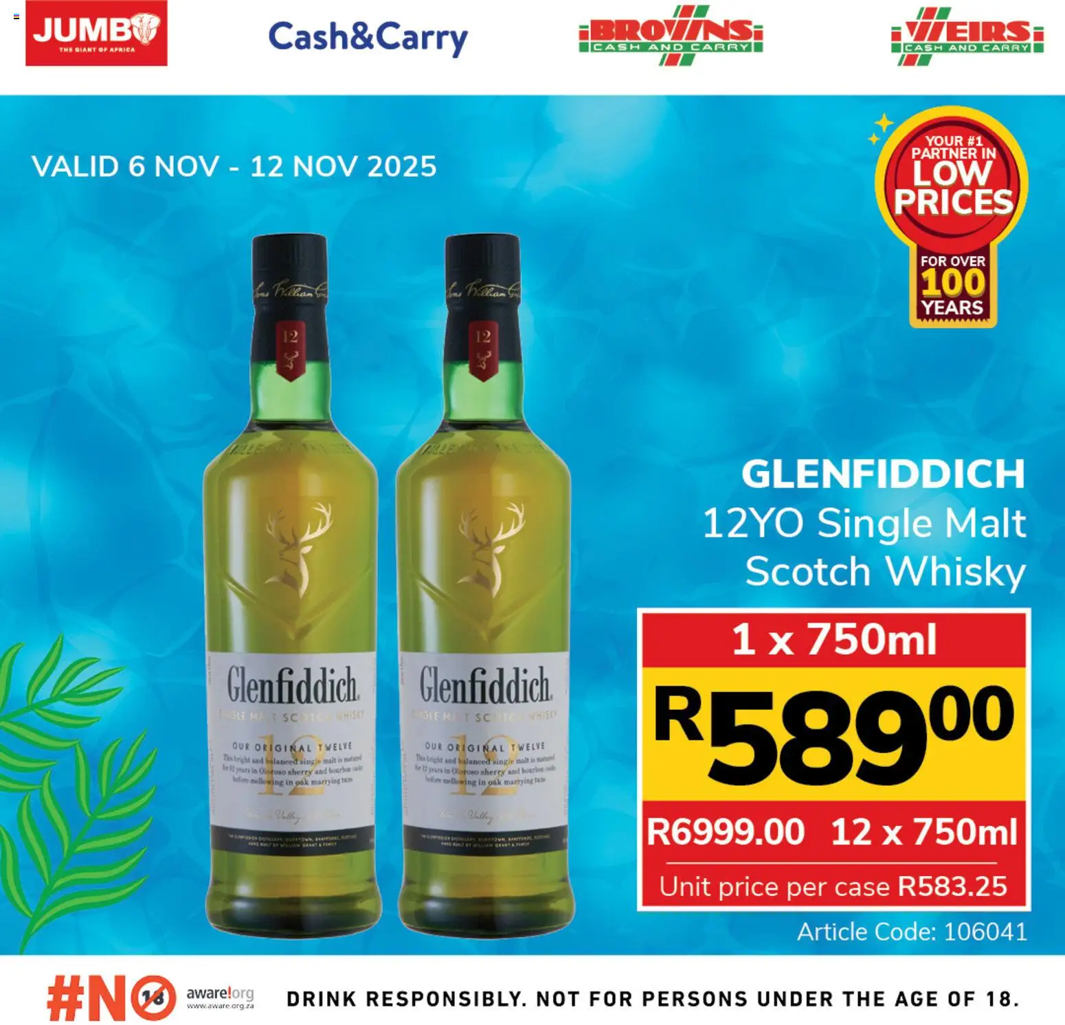 Jumbo Liquor Specials - page 1- valid from 06/11/2025