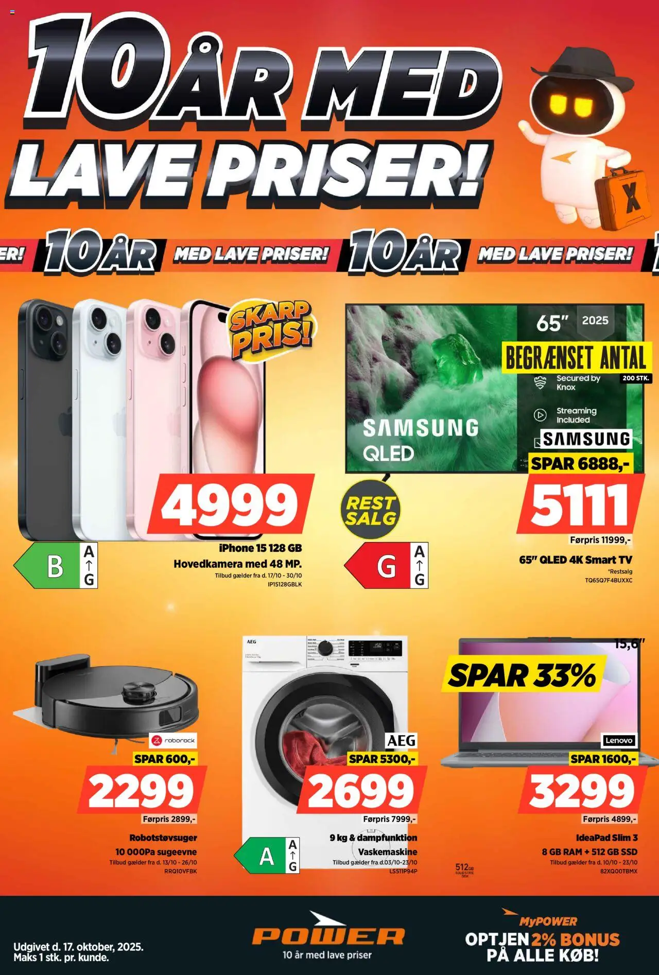 Power - Tilbudsavis - side 1- gyldig fra 17/10/2025