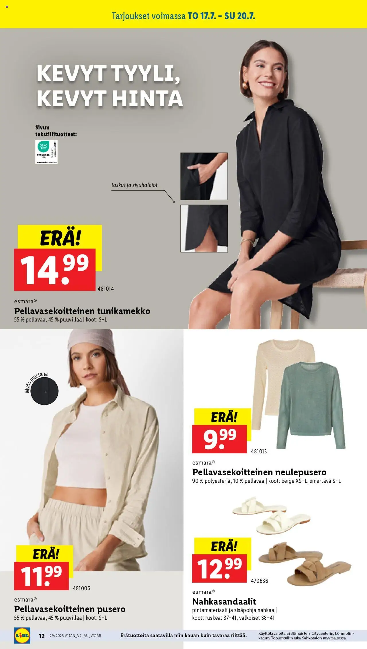 Lidl tarjoukset - sivu 14- voimassa alkaen 17/07/2025