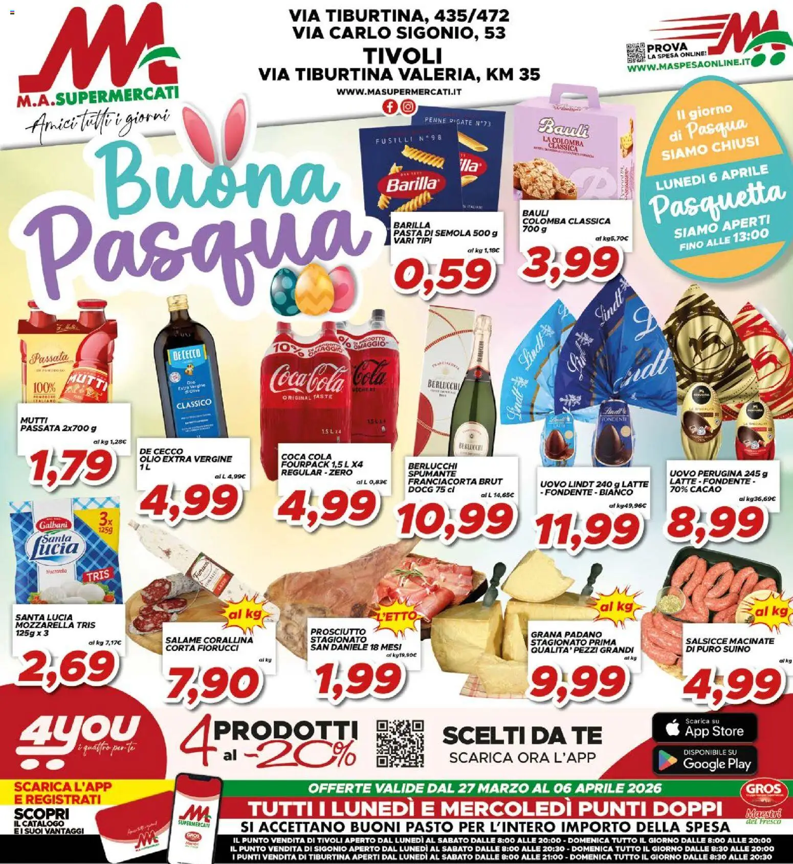 Ma Supermercati volantino - pagina 1 - valido dal 27/03/2026