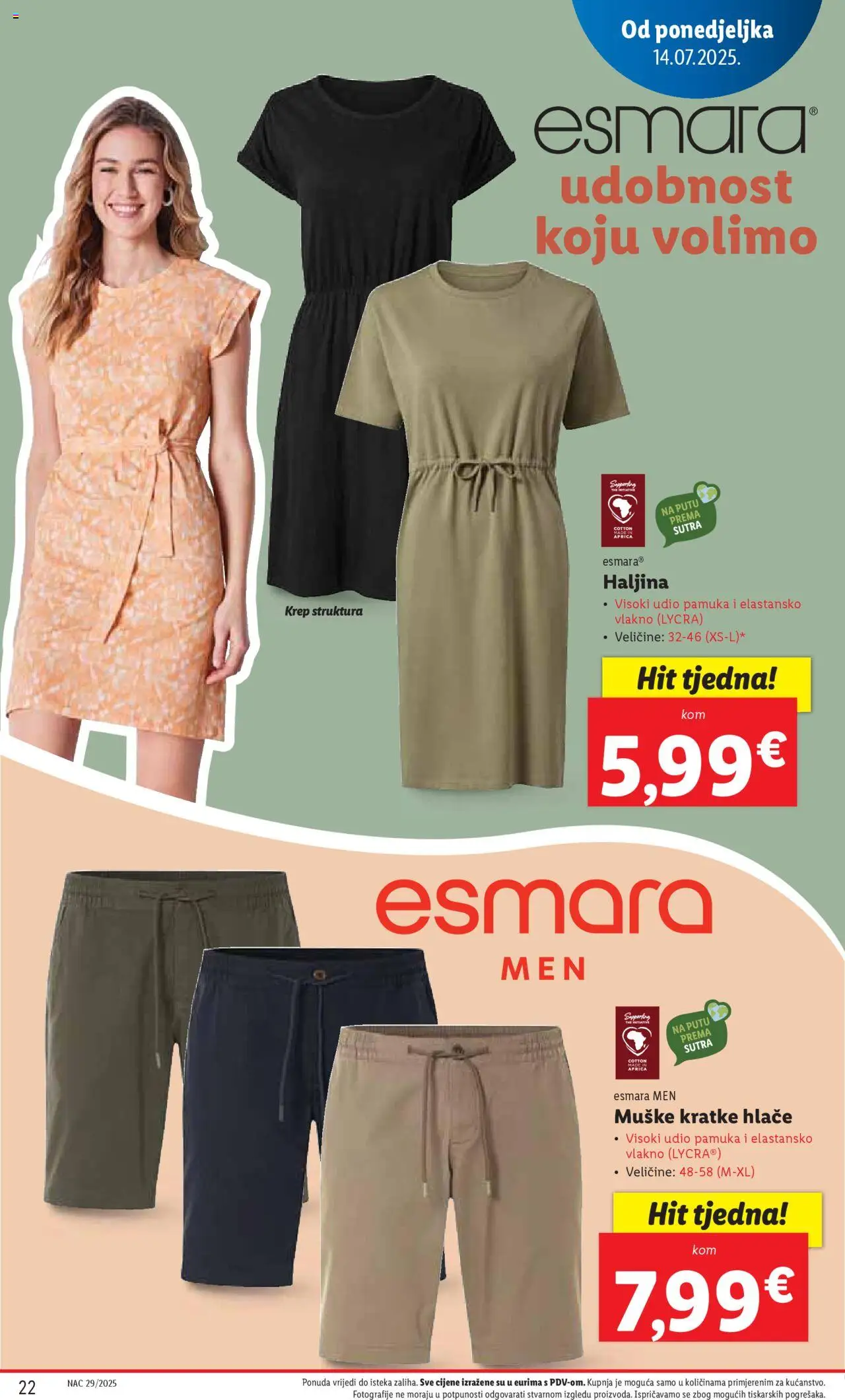 Katalog Lidl - stranica 22- važeći od 14.07.2025