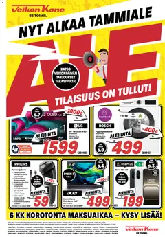 Esikatselu Veikon Kone tarjoukset voimassa alkaen 05/01/2026