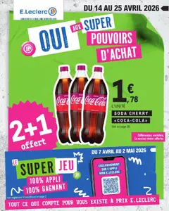 Aperçu E.Leclerc catalogue de la semaine 16 valable à partir du 14/04/2026