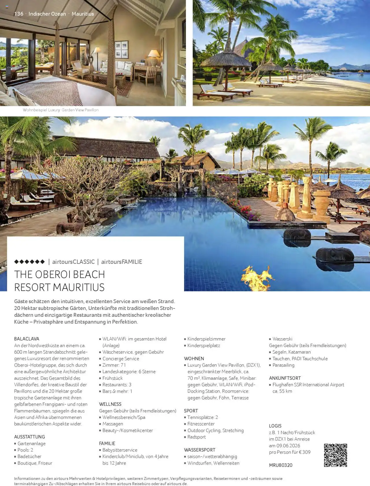 TUI airtours Katalog  Erstklassige Fernreisen 2025/26 - Seite 136 - gültig ab 01.11.2025