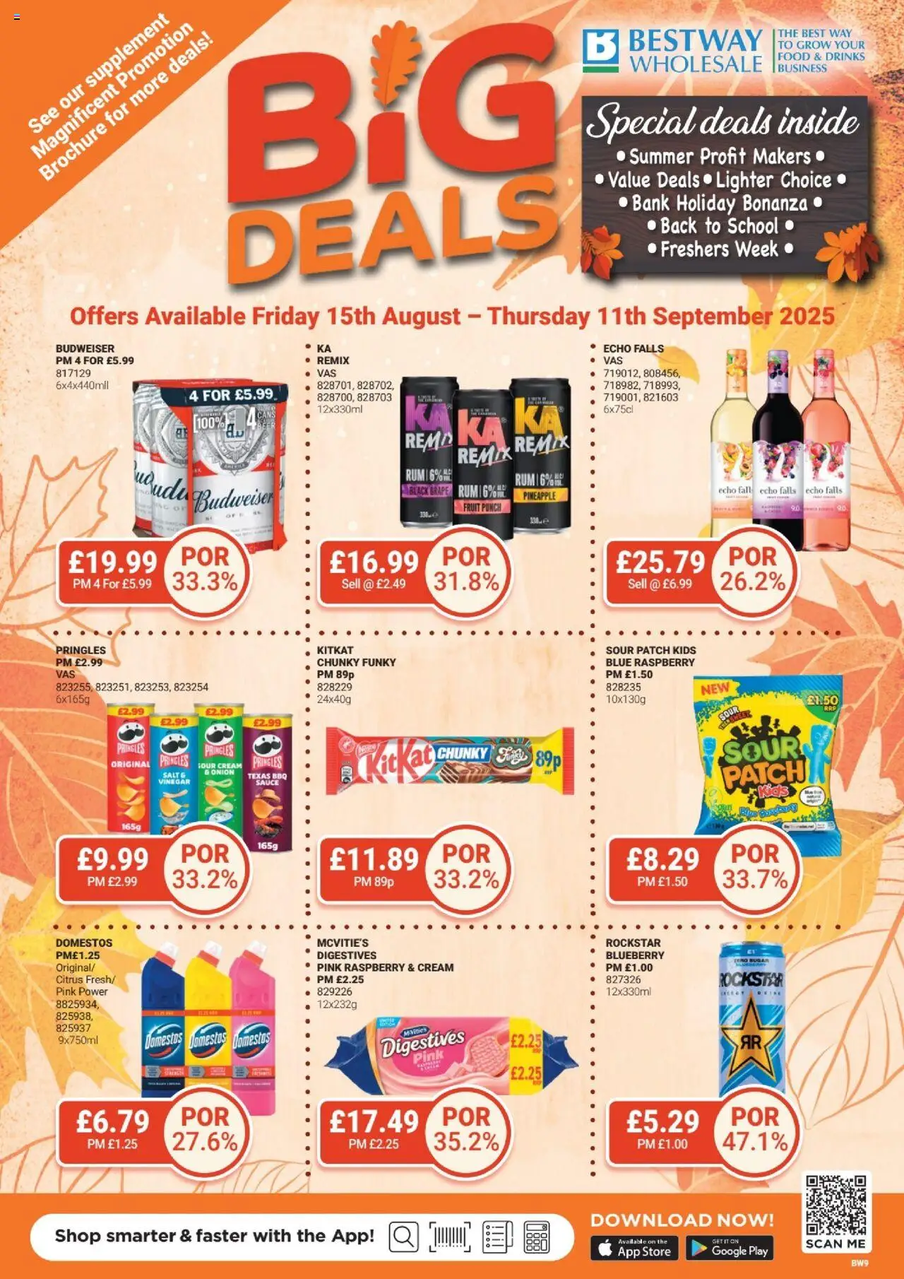 Bestway - The Big Deals Brochure - page 1- valid from 15/08/2025