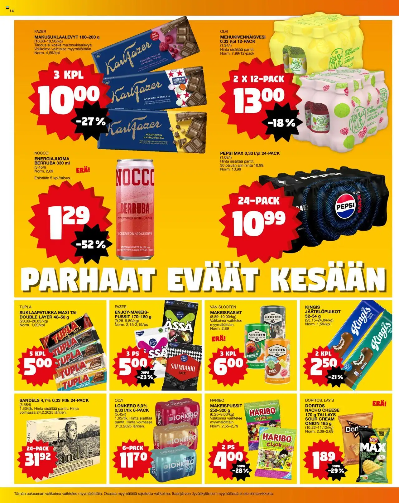 Tokmanni tarjoukset - sivu 14- voimassa alkaen 21/07/2025