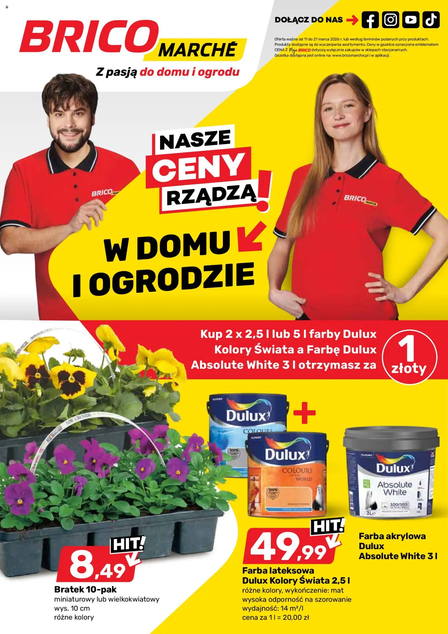 Brico Marché gazetka - strona 1- ważny od 11.03.2026