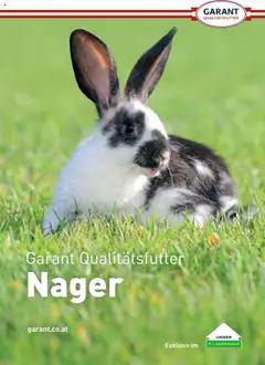 Vorschau Lagerhaus Garant Qualitätsfutter Nager gültig ab 01.10.2025