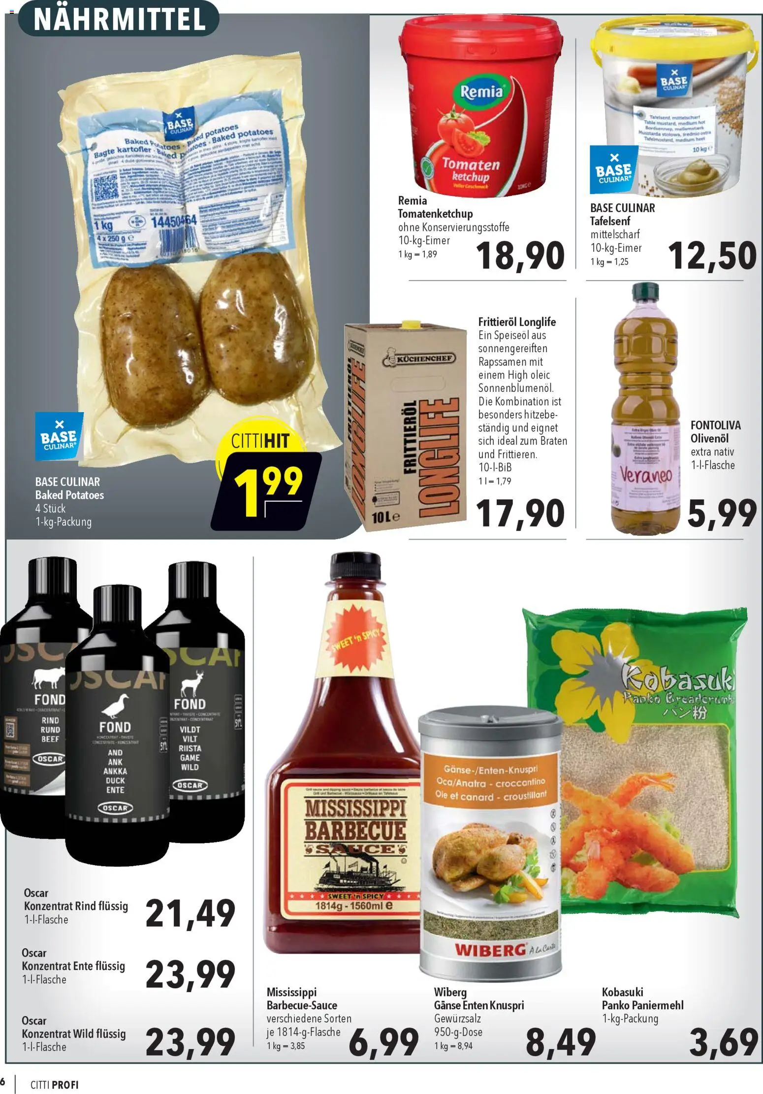 CITTI Markt Aktuelle Angebote für Profis - Seite 6 - gültig ab 03.12.2025