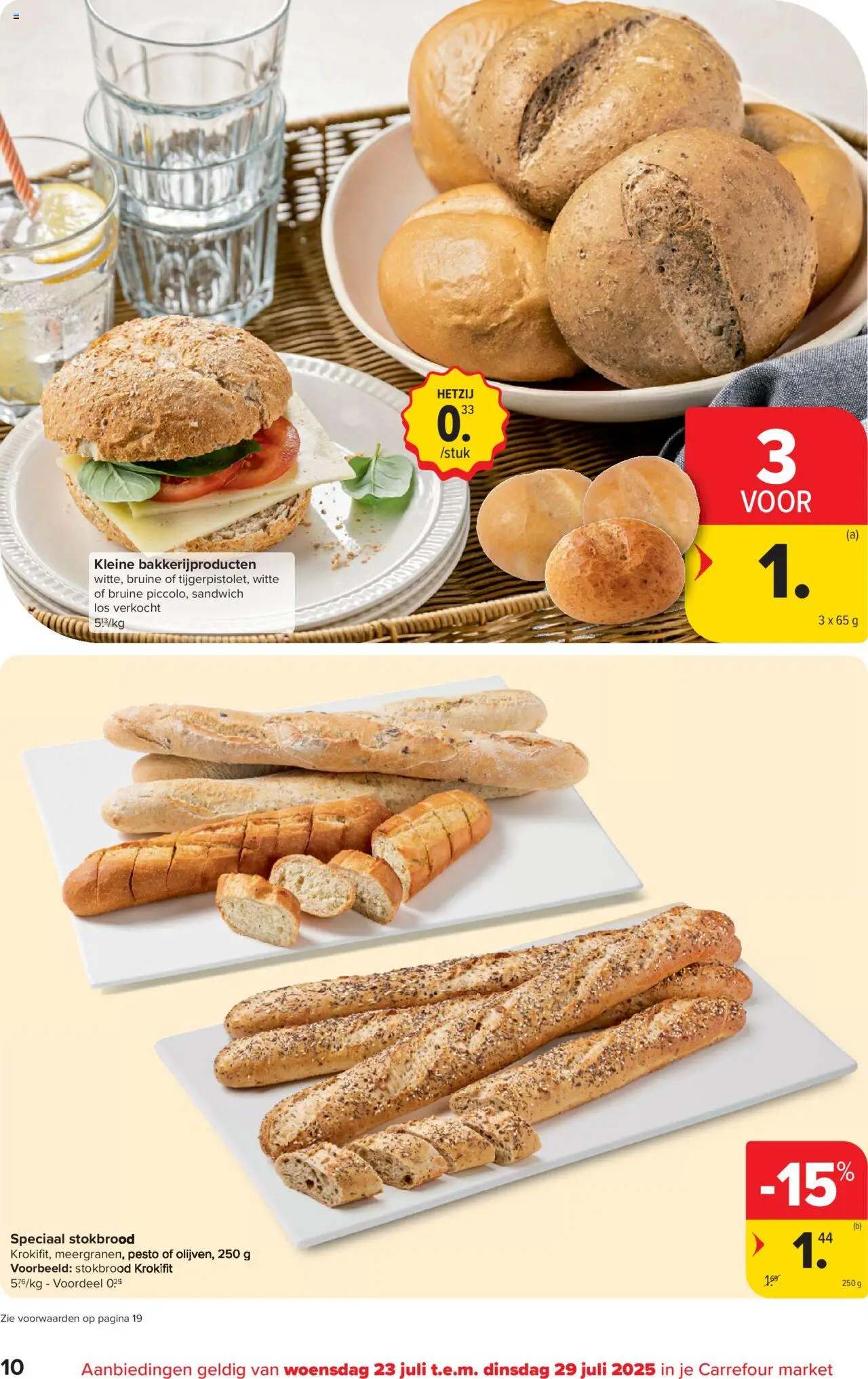 Carrefour - Market Promoties  - pagina 10- geldig vanaf 23/07/2025