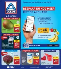 Aldi folder week 43 geldig vanaf 20/10/2025