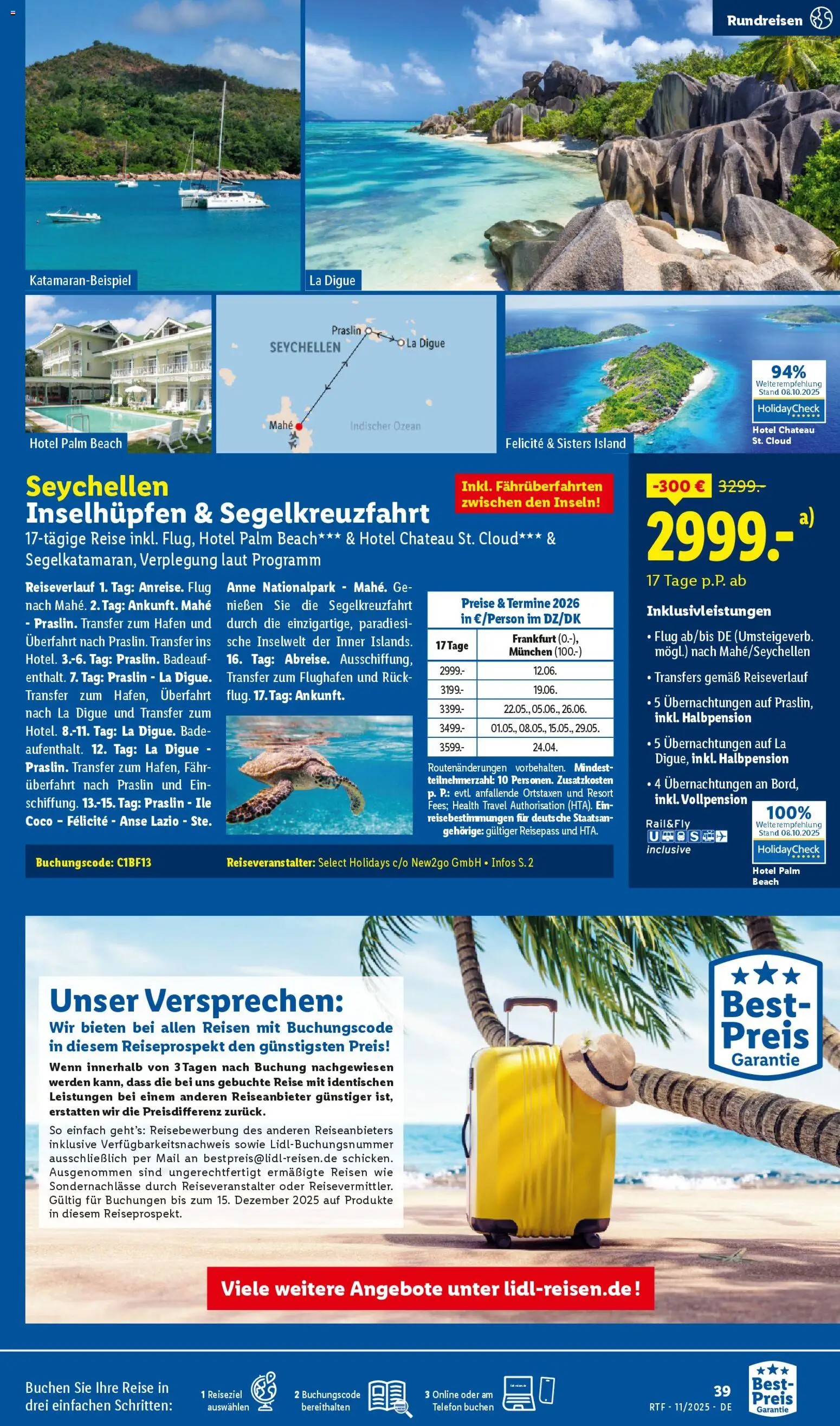 Lidl Reisen - Black Friday - Seite 39 - gültig ab 12.11.2025